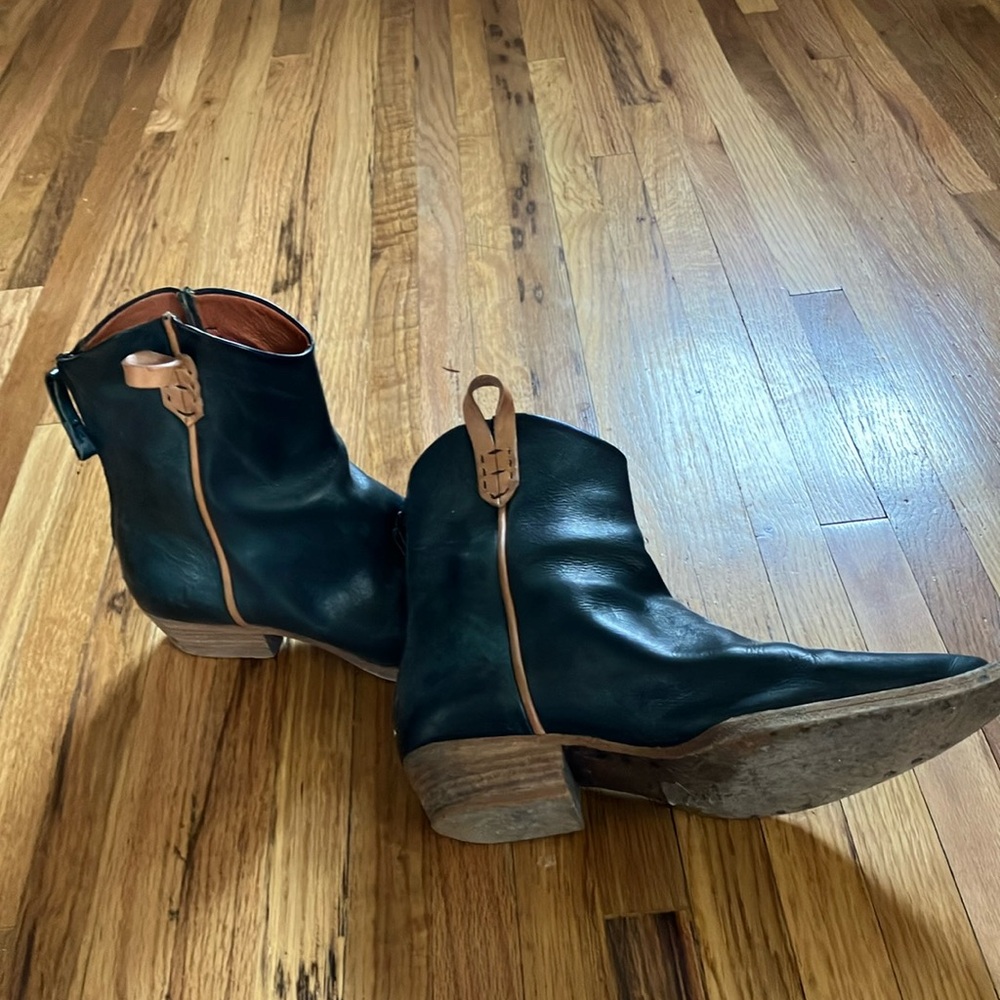 Free people ankle boots. Back zip. Size 38